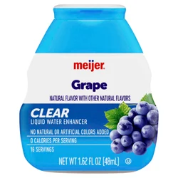 Meijer Grape Clear Liquid Water Enhancer - 1.62 oz