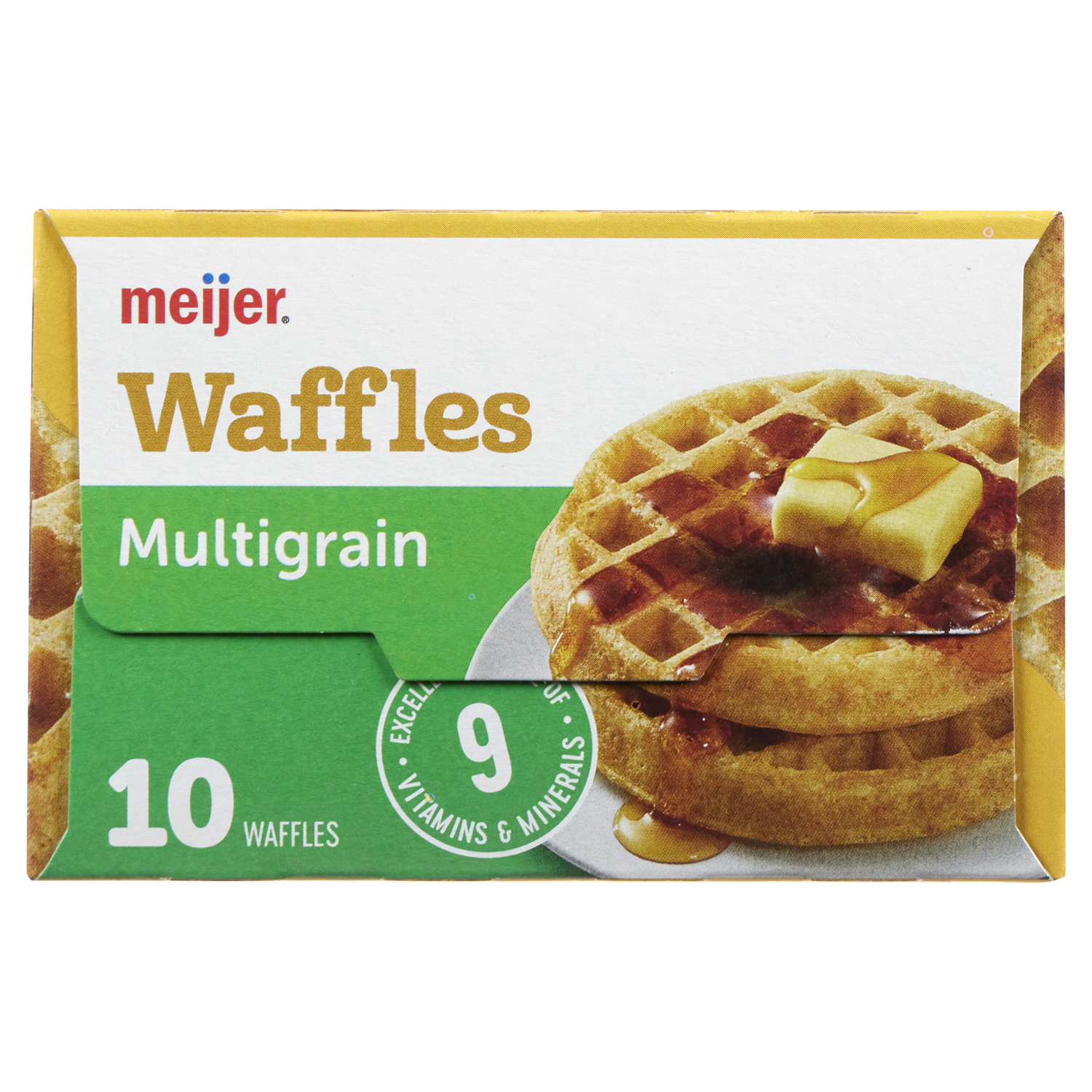 slide 3 of 4, Meijer Multigrain Waffles, 12.3 oz