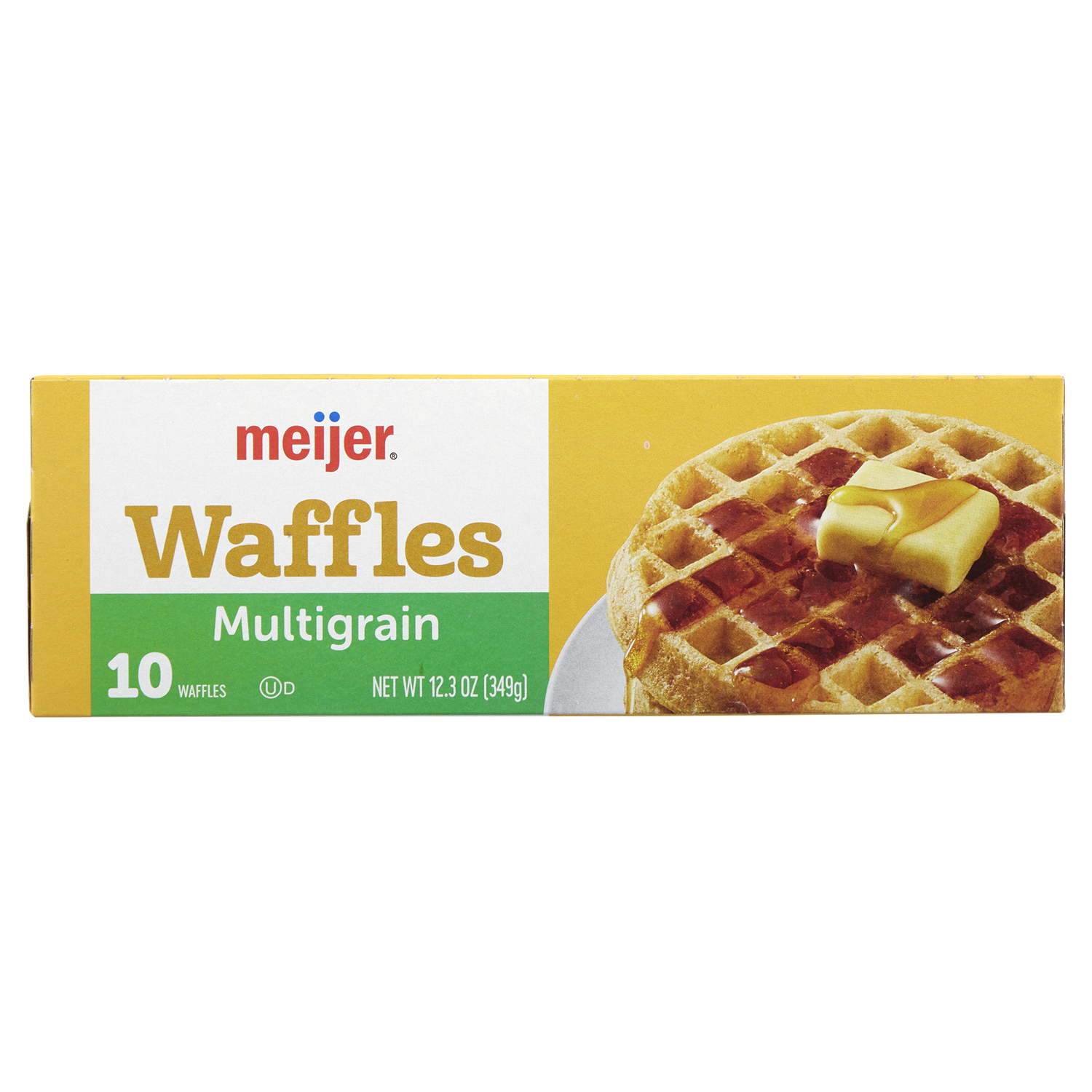 slide 4 of 4, Meijer Multigrain Waffles, 12.3 oz