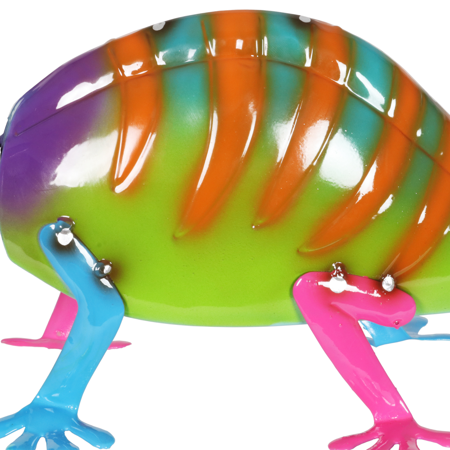 slide 3 of 7, ROOM & RETREAT Metal Colorful Chameleon, 8 in