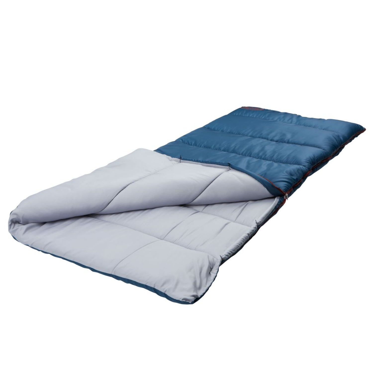 slide 3 of 5, Lake & Trail Zion 30F Sleeping Bag Blue, 4 lb