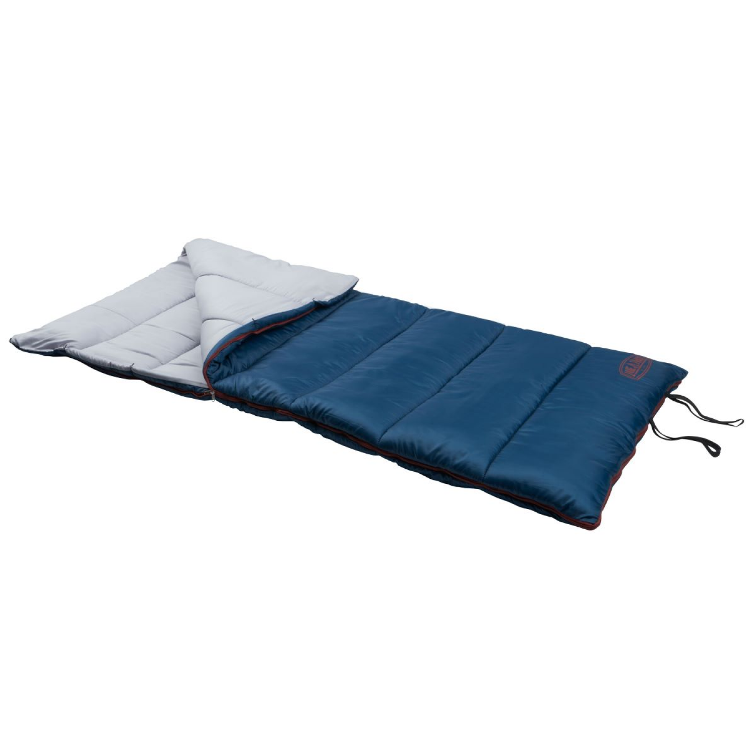 slide 4 of 5, Lake & Trail Zion 30F Sleeping Bag Blue, 4 lb