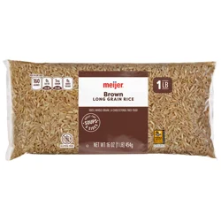 Meijer Long Grain Brown Rice