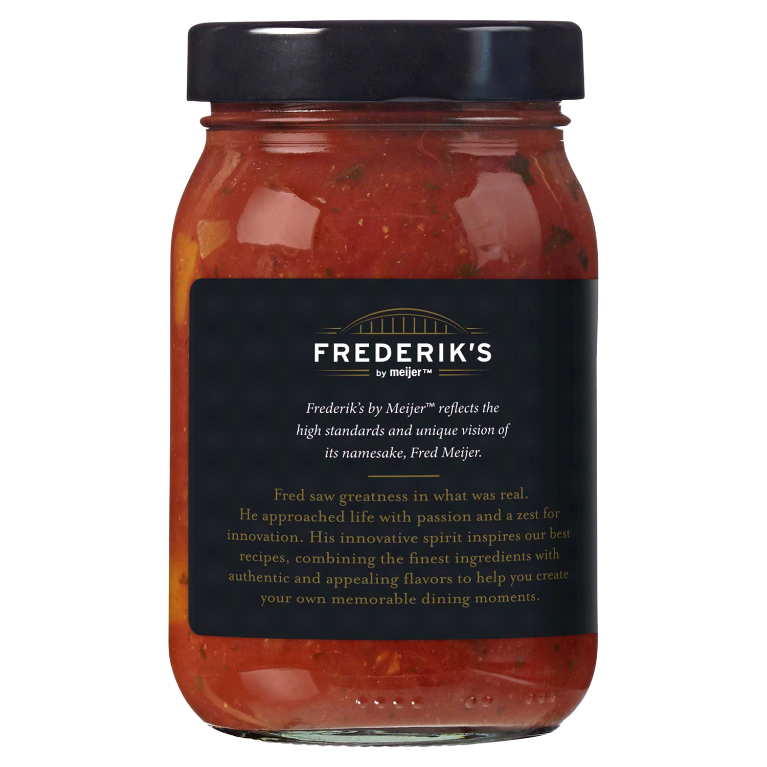 slide 2 of 3, FREDERIKS BY MEIJER Frederik's by Meijer Sweet Peach Medium Salsa, 16 oz