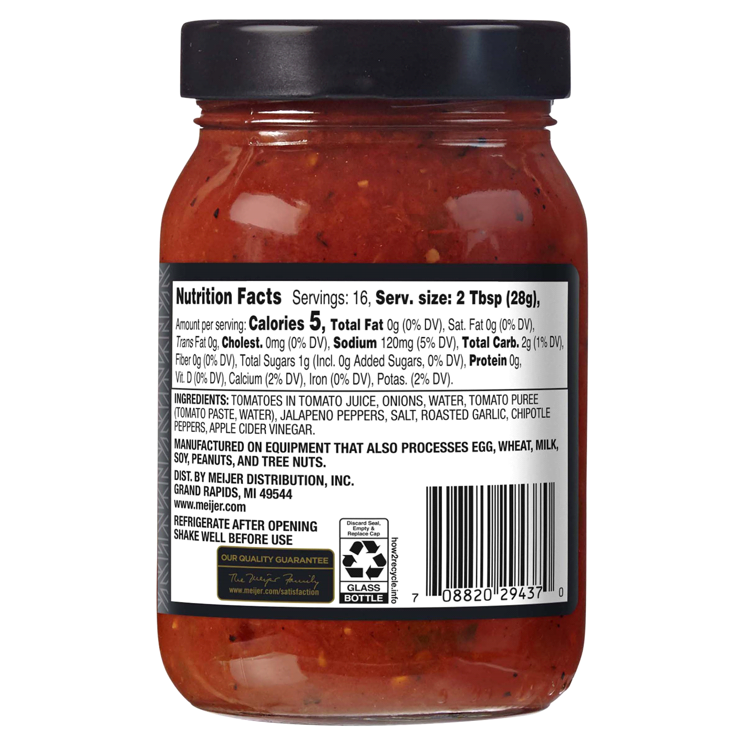 slide 3 of 3, Frederik's By Meijer Frederik's by Meijer Chipotle Medium Salsa, 16 oz, 16 oz