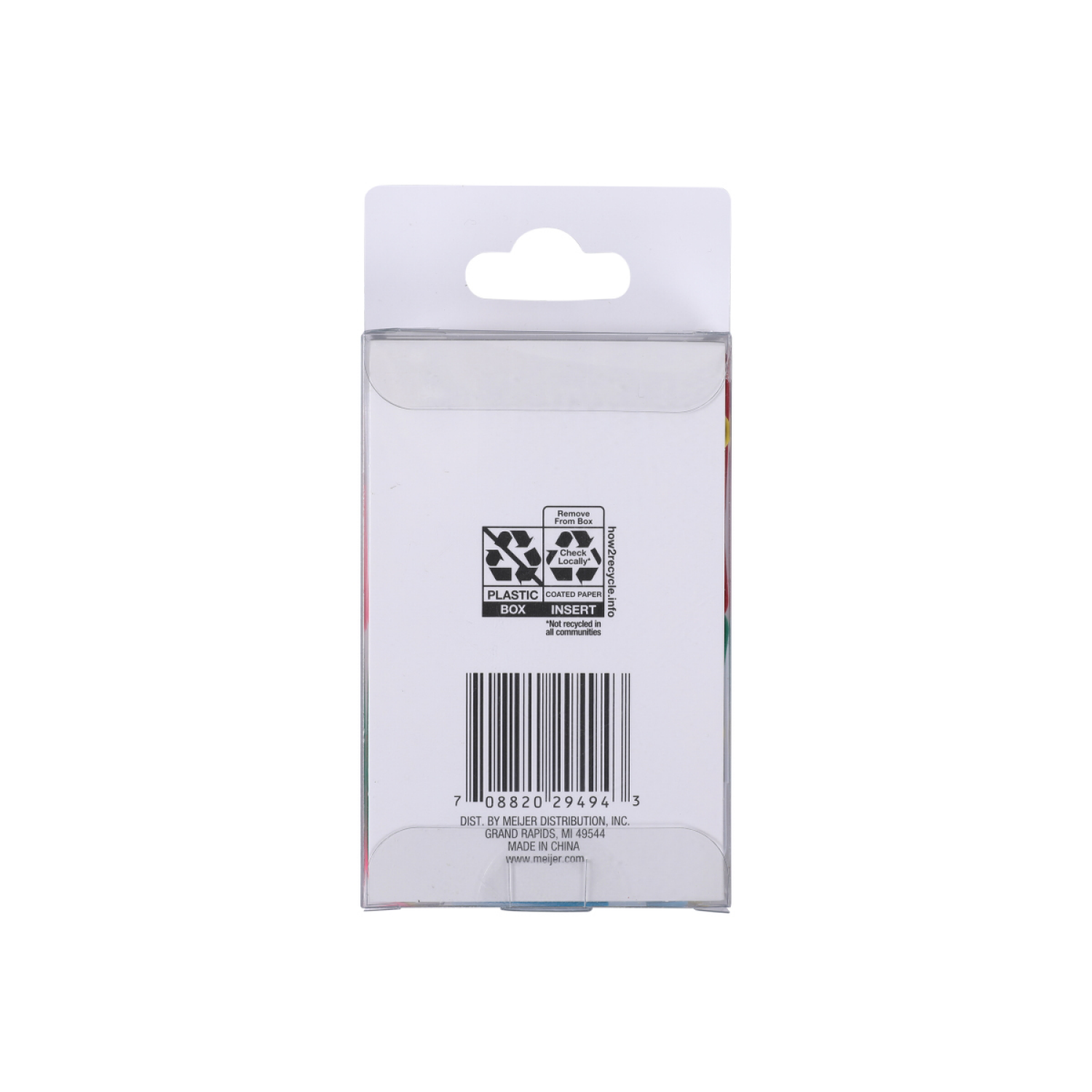 slide 2 of 2, Meijer Jumbo Vinyl Paper Clips, 50mm, 75 ct