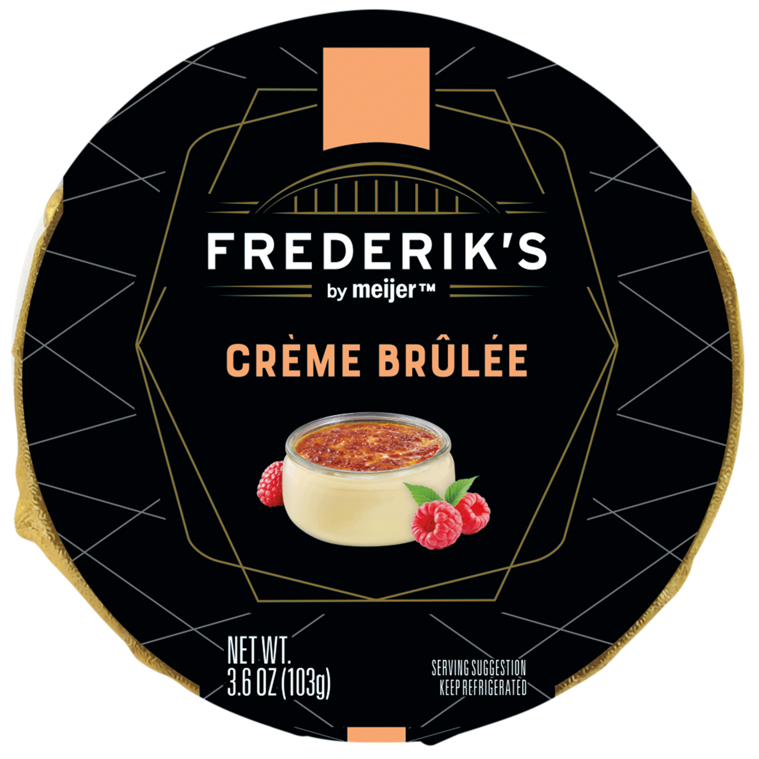 slide 2 of 2, FREDERIKS BY MEIJER Frederik's by Meijer Crème Brulée, 3.6 oz
