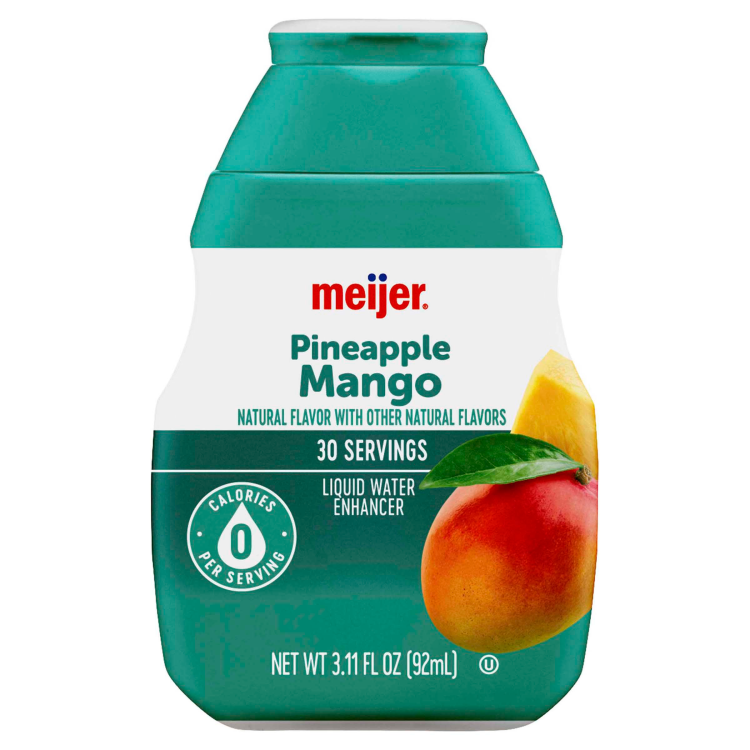 slide 1 of 2, Meijer Pineapple Mango Liquid Water Enhancer - 3.11 oz, 3.11 oz