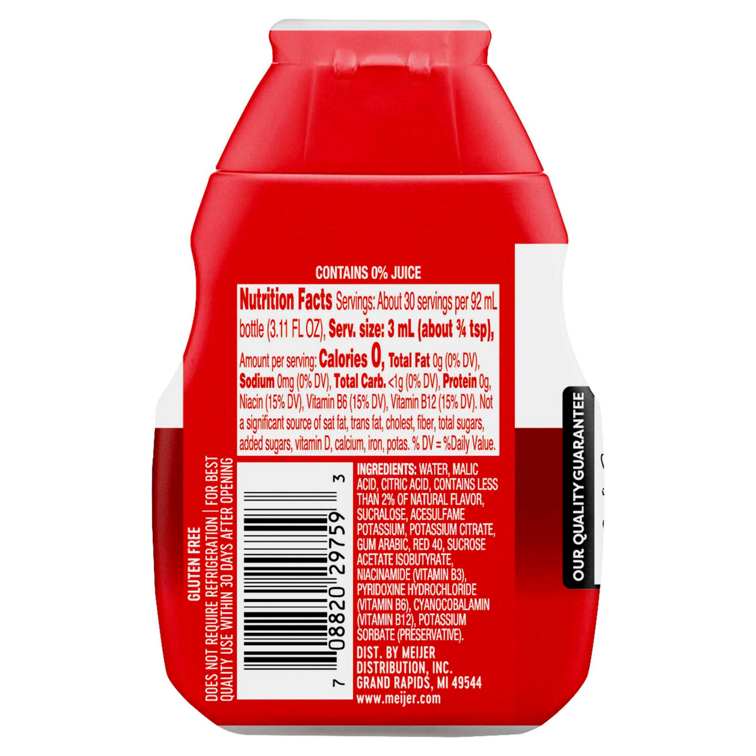 slide 2 of 2, Meijer Fruit Punch Liquid Water Enhancer - 3.11 oz, 3.11 oz