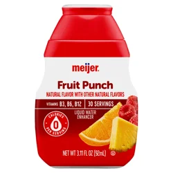 Meijer Fruit Punch Liquid Water Enhancer - 3.11 oz