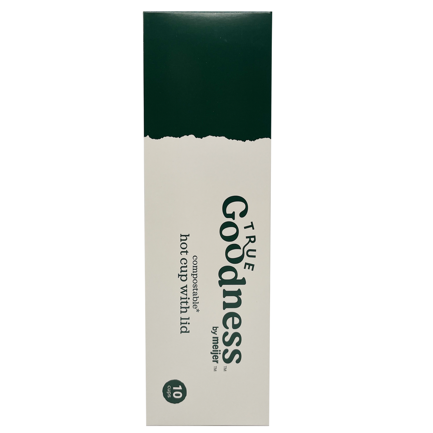 slide 2 of 5, True Goodness Compostable Hot Cups, 12 oz, 10 ct, 10 ct; 12 oz