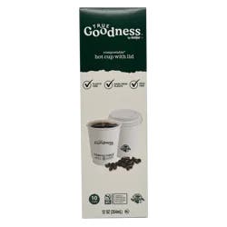 Compostable Hot Cups, 12 Oz, 10 Ct