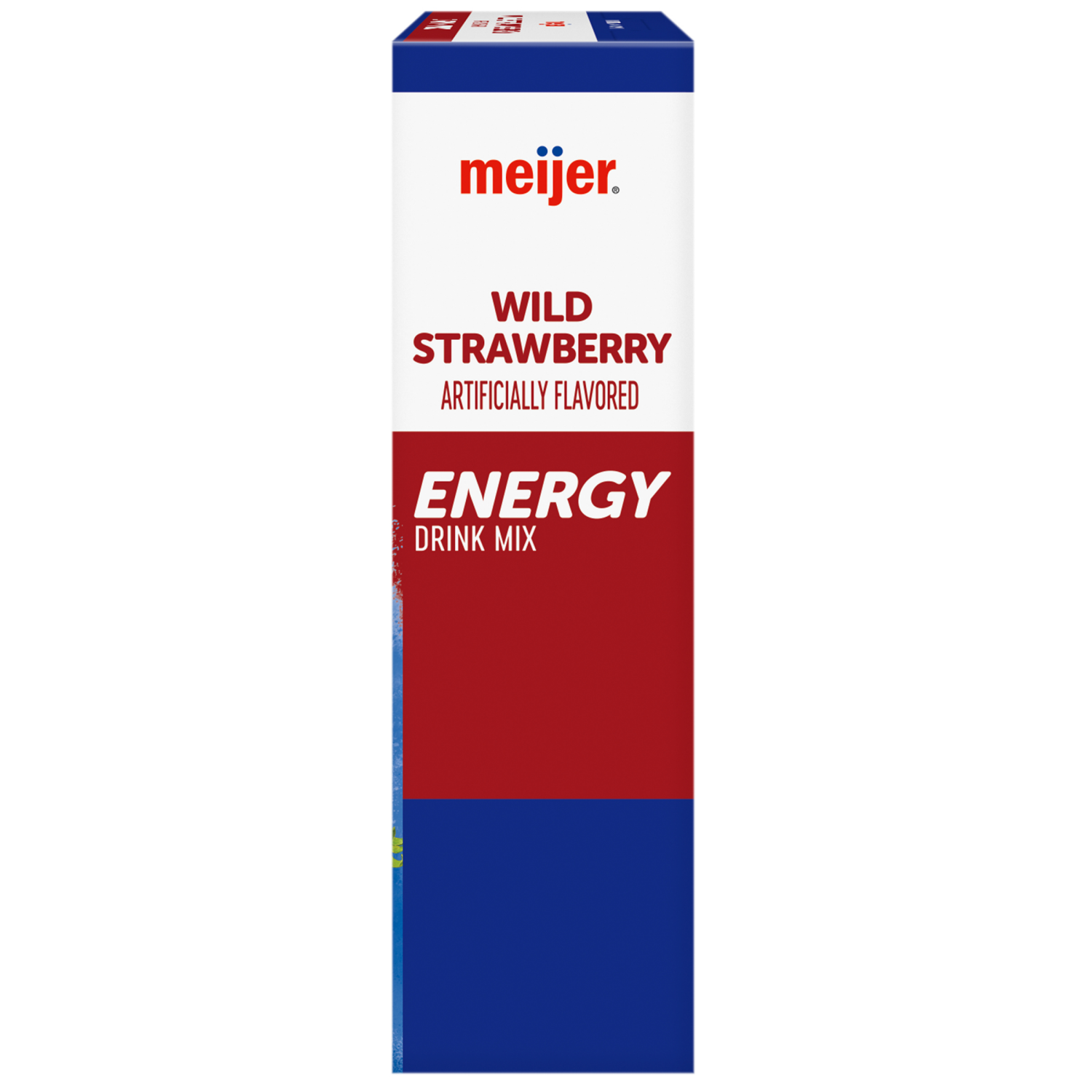 slide 5 of 8, Meijer Wild Strawberry Drink Mix with Caffeine - 10 ct, 10 ct