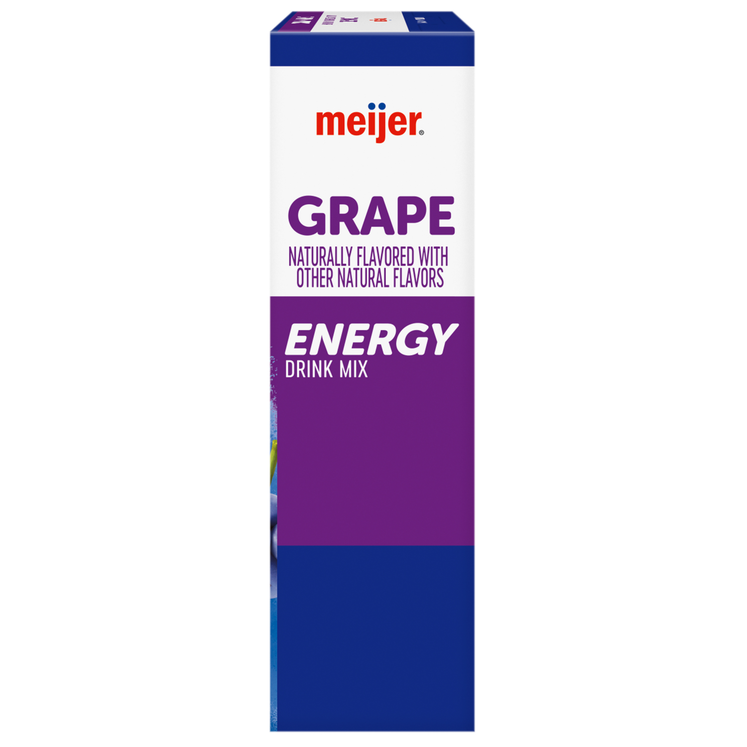 slide 5 of 8, Meijer Grape Drink Mix with Caffeine - 10 ct, 10 ct