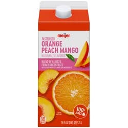 Meijer Orange Peach Mango Juice, 59 oz