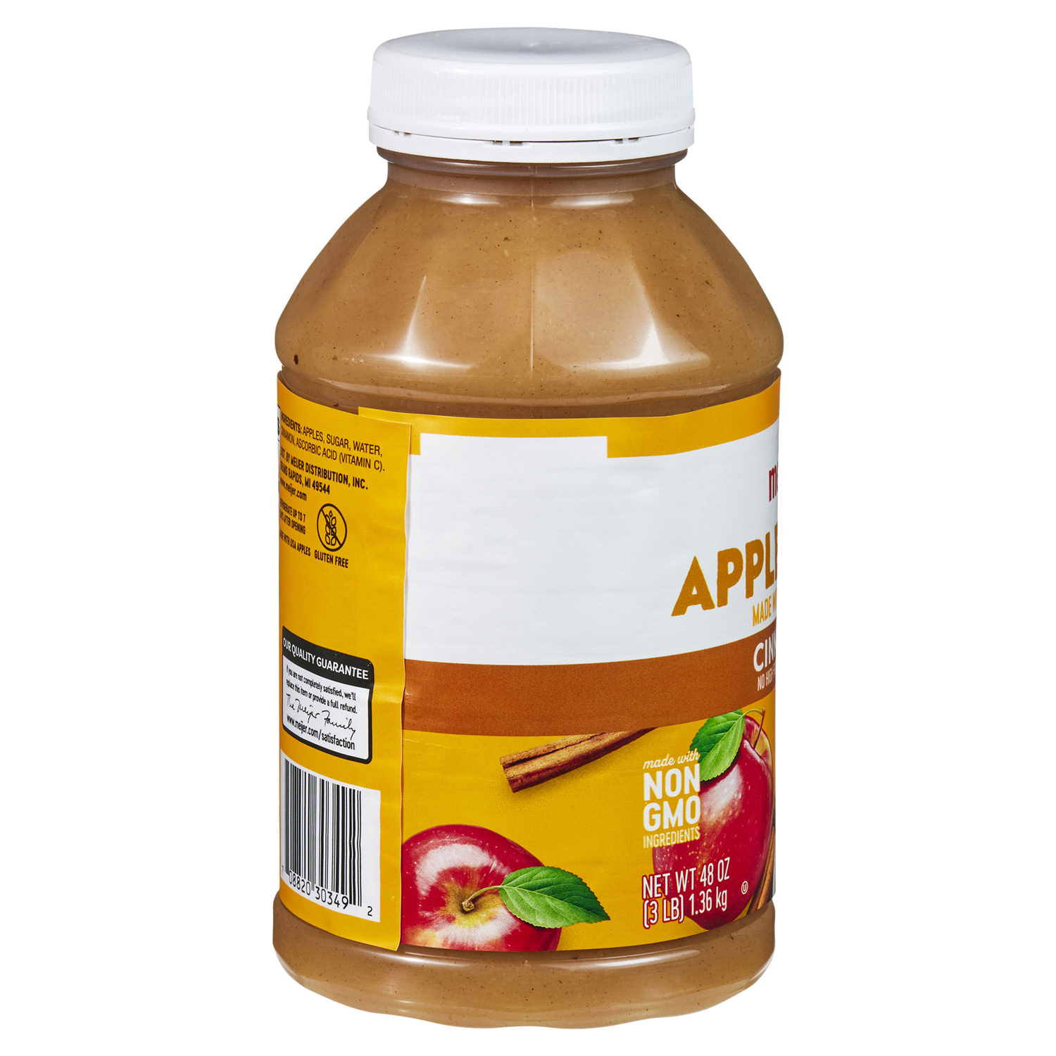 slide 2 of 5, Meijer Cinnamon Applesauce, 48 oz