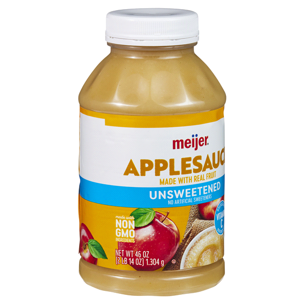 Meijer Unsweetened Applesauce 46 oz Shipt