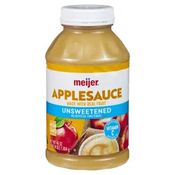 Meijer Unsweetened Applesauce