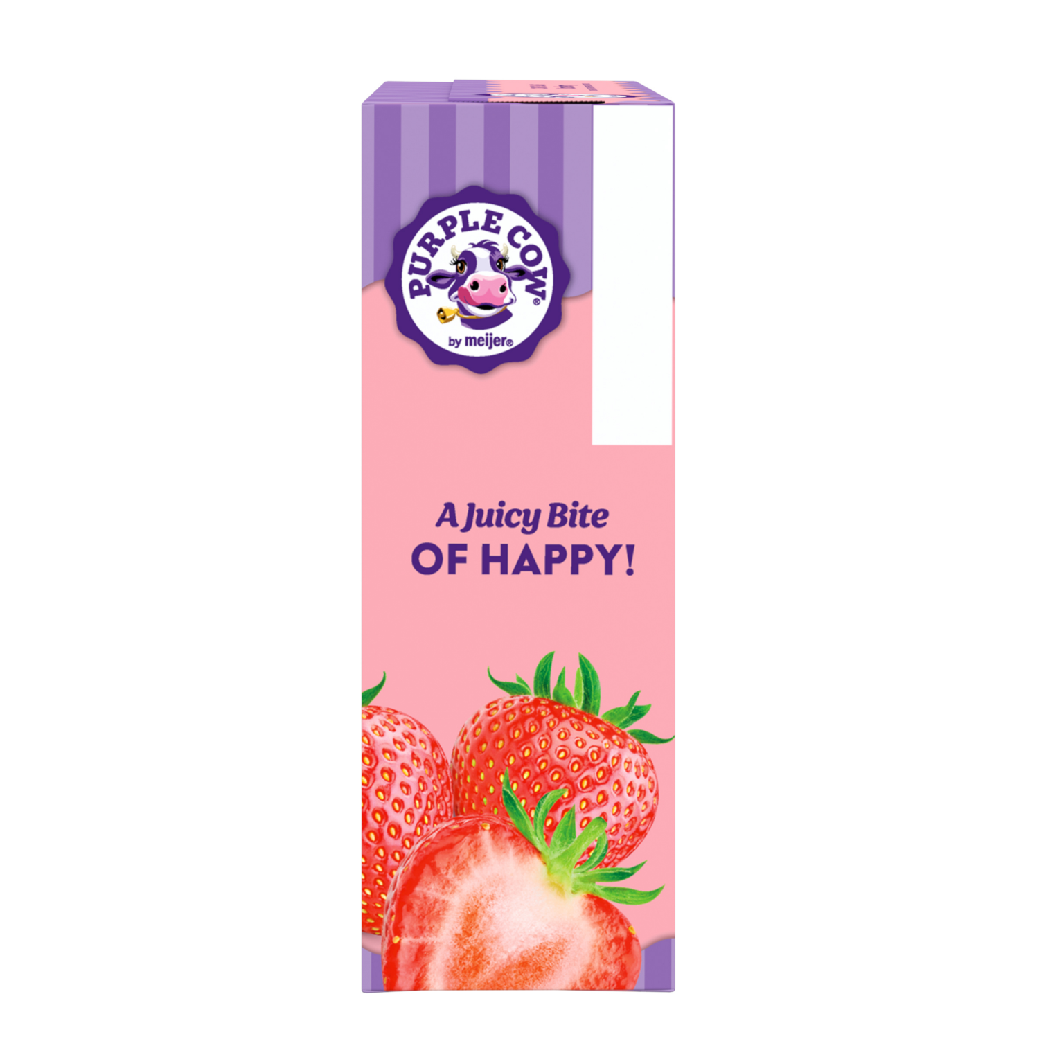 slide 4 of 6, 6PK Purple Cow Strawberry Crunch Bar, 6 ct