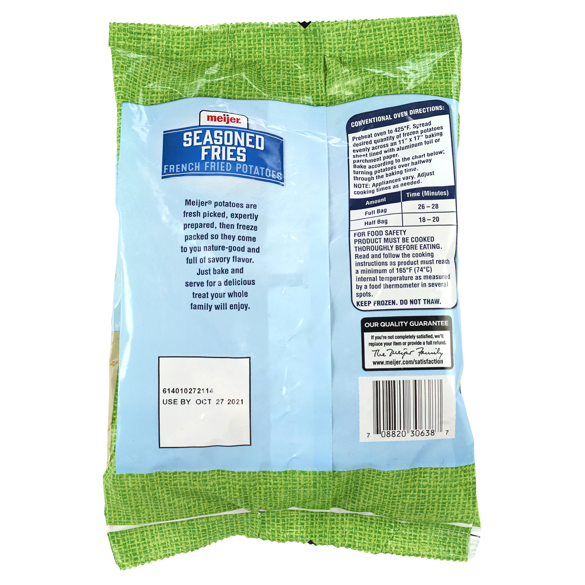 slide 8 of 9, Meijer Seasoned Fries, 24 oz