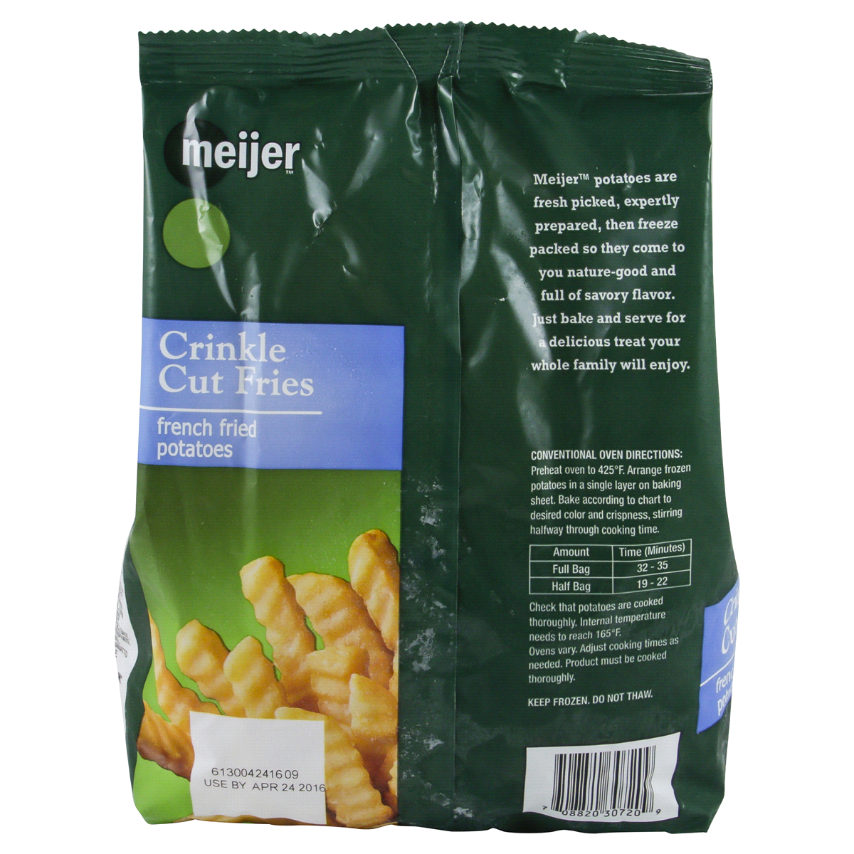 Meijer Crinkle Cut French Fries, 5 lbs