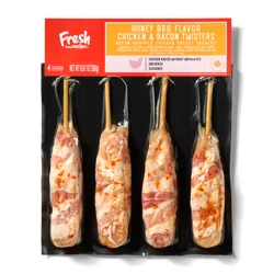 Fresh From Meijer Honey Bacon Twister Chicken Kebab 9.87 Oz