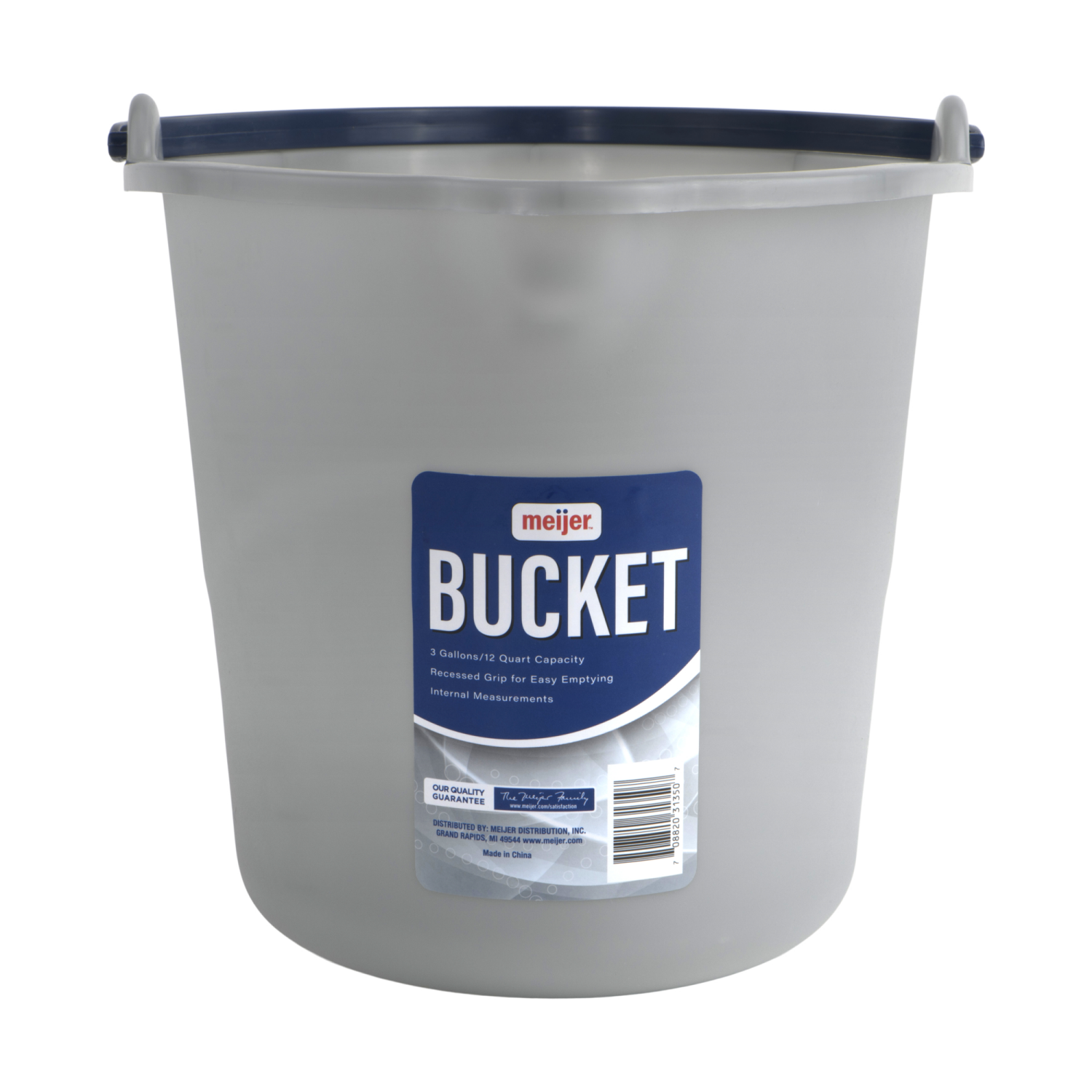 slide 1 of 4, Meijer Bucket /, 3 gal