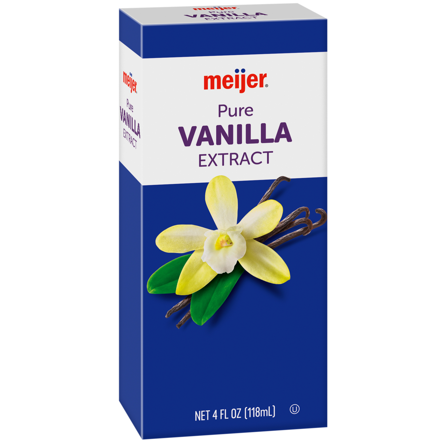 slide 4 of 5, Meijer Vanilla Extract, 4 oz