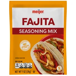 Meijer Fajita Seasoning Mix