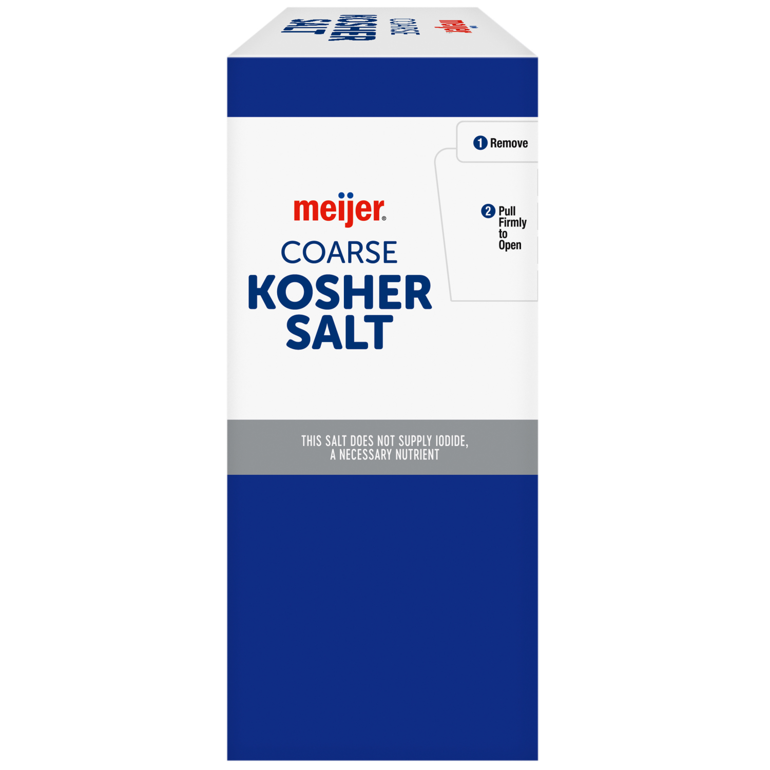 slide 4 of 8, Meijer Kosher Salt 3 LB, 3 lb