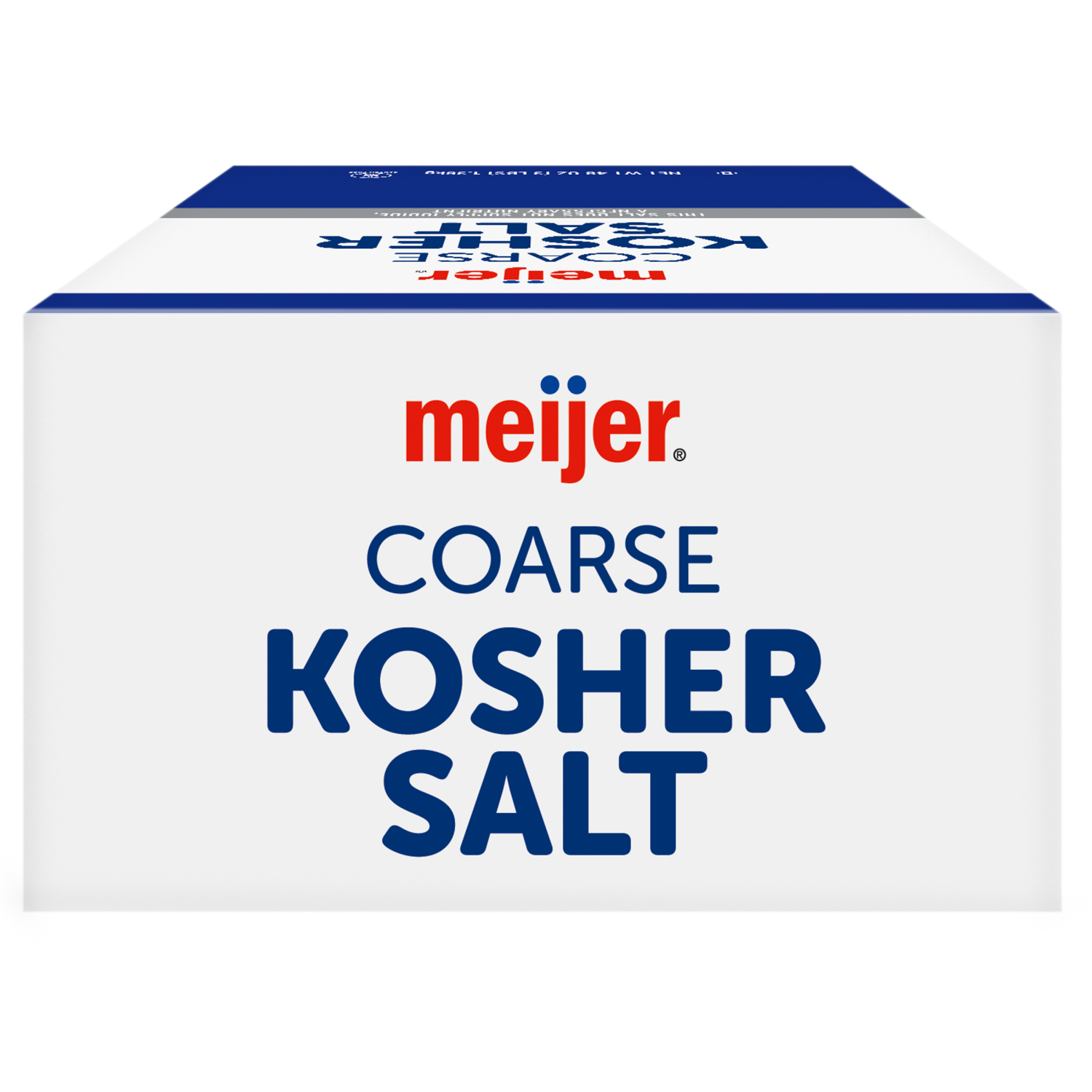 slide 8 of 8, Meijer Kosher Salt 3 LB, 3 lb