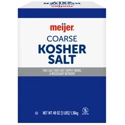 Meijer Kosher Salt 3 Lb