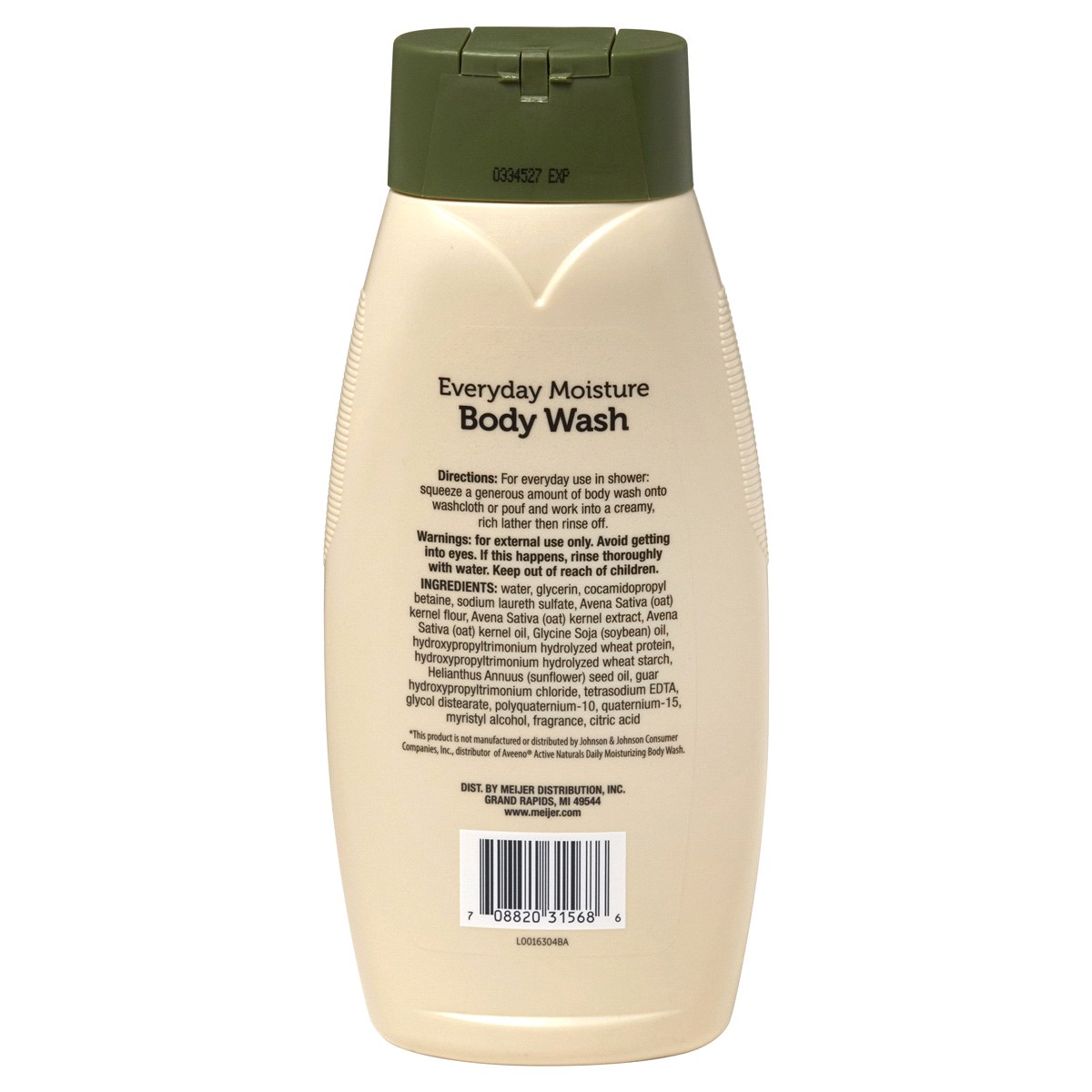 slide 2 of 2, Meijer Everyday Moisture Body Wash, 18 oz