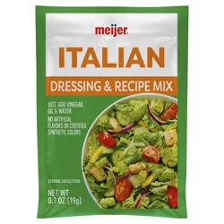 Meijer Italian Dressing & Recipe Mix - 0.7 oz