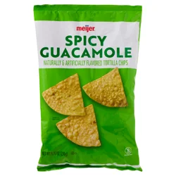 Meijer Spicy Guacamole Tortilla Chips, 9.75oz