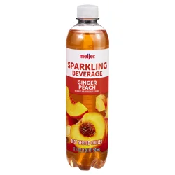 Meijer Ginger Peach Sparkling Beverage