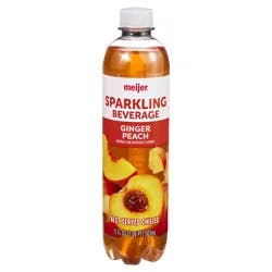 Meijer Ginger Peach Sparkling Beverage
