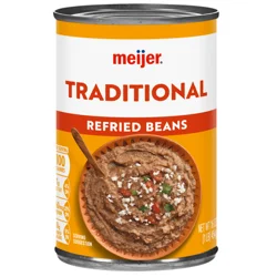 Meijer Traditional Refried Beans - 16 oz