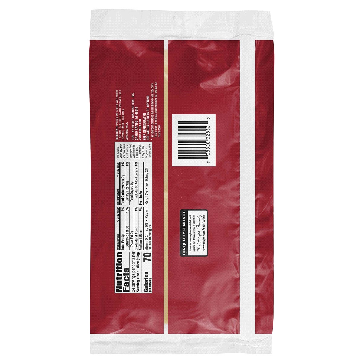 slide 2 of 2, Meijer Sliced Provolone Cheese, Twin Pack, 16 oz