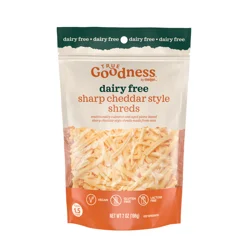 True Goodness Plant Based Sharp Cheddar Shreds