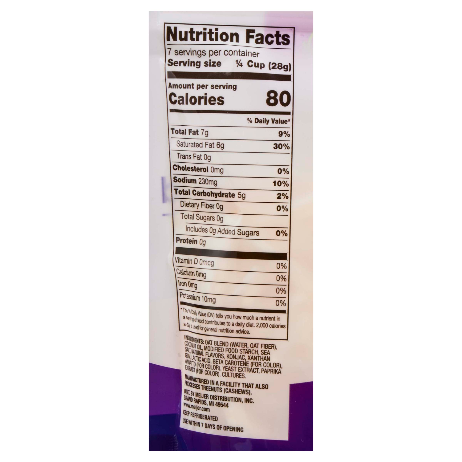 slide 4 of 4, True Goodness Plant Based Mexican Blend Shreds, 7 oz, 7 oz