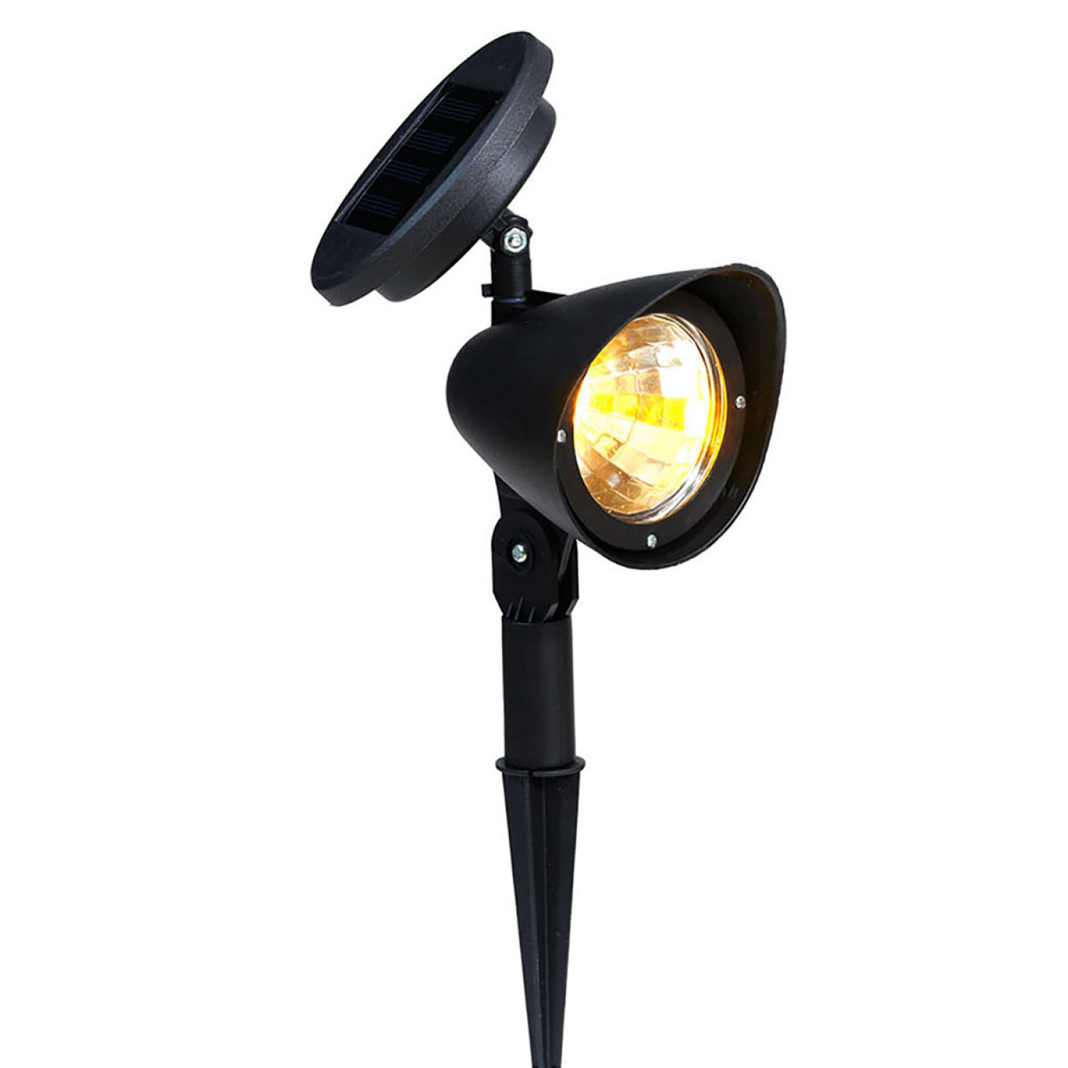 slide 1 of 1, ROOM & RETREAT RR 7.25" Solar Power LED Landscape Spot Light, 7.25 in