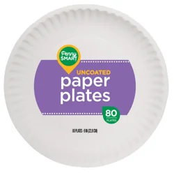 Penny Smart 9" Paper Plate Uncoated