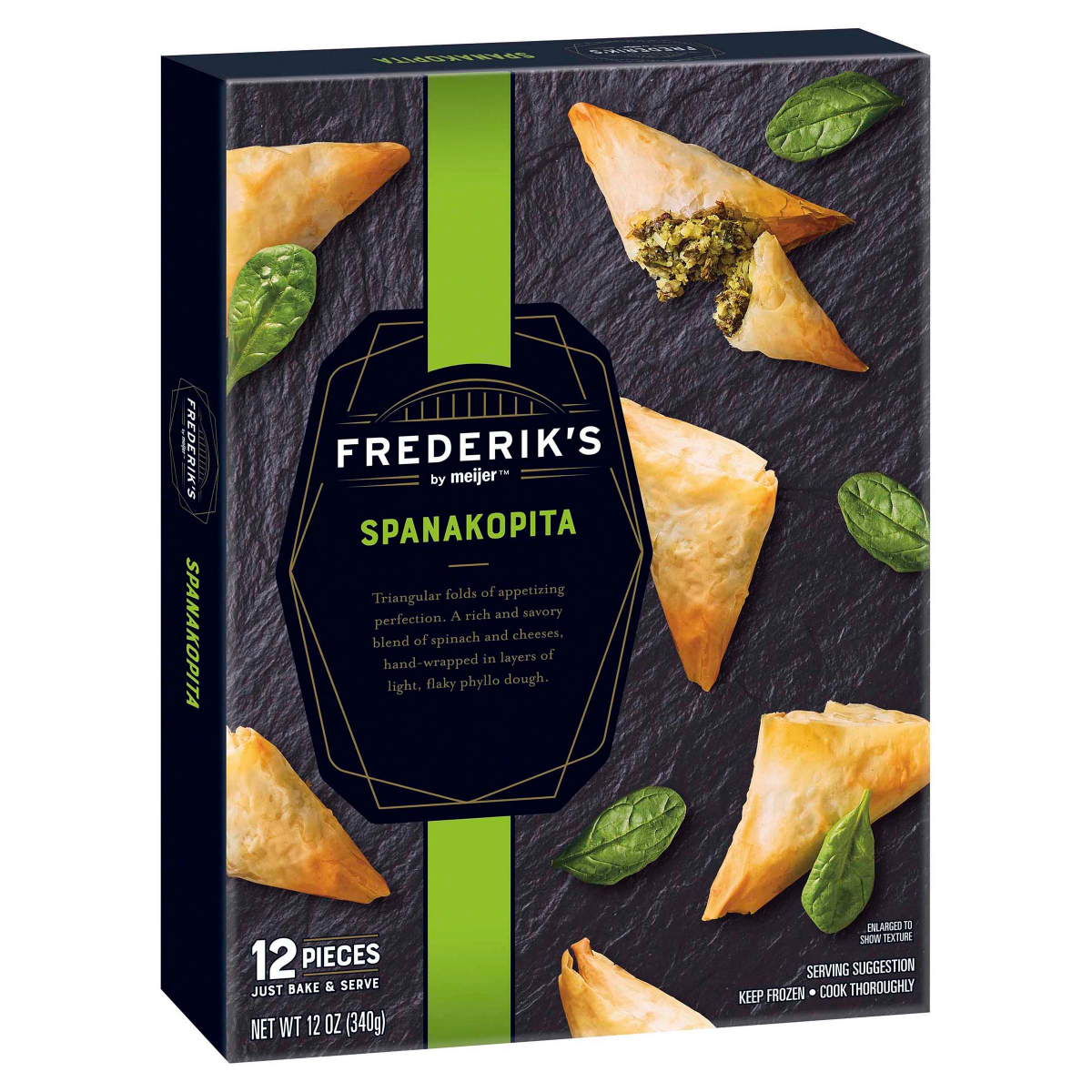 slide 3 of 5, Frederik’s By Meijer Spanakopita, 12 oz