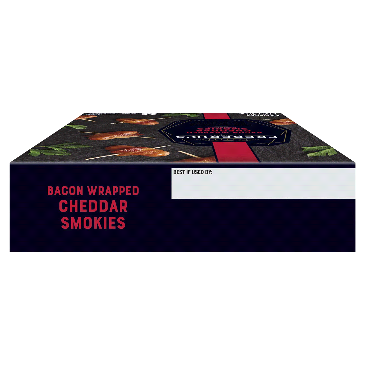 slide 5 of 5, FREDERIKS BY MEIJER Frederik's by Meijer Bacon Wrapped Cheddar Smokies, 4.8 oz