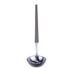 Grand Gourmet Stainless Steel Ladle, Soft Touch Handle