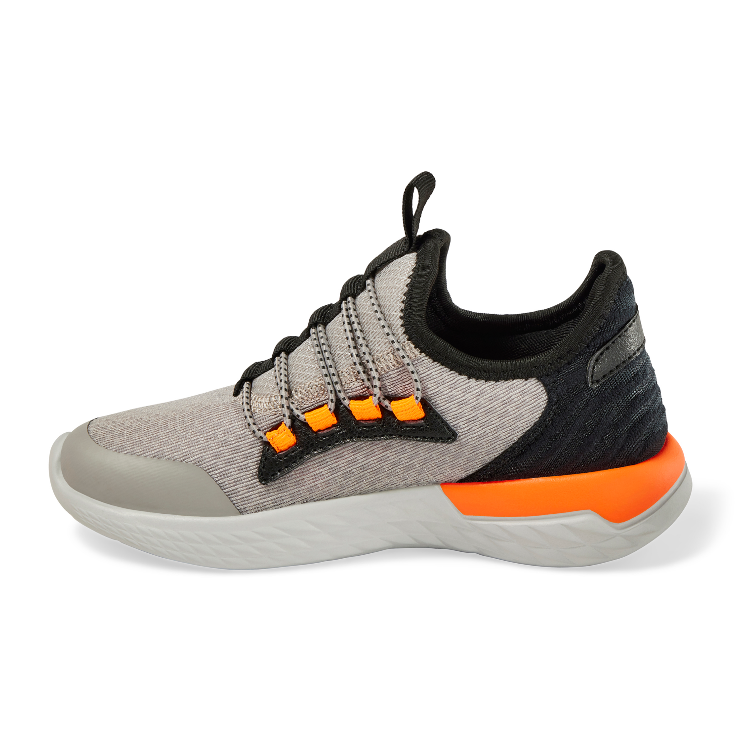 slide 4 of 6, Vively Boy Crew Athletic Shoe, Gray, Size 13, Size 13