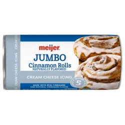 Meijer Cinnamon Rolls with Cream Cheese Icing