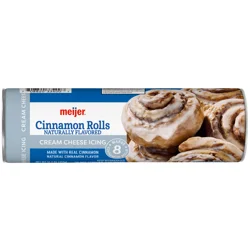 Meijer Cinnamon Rolls with Cream Cheese Icing