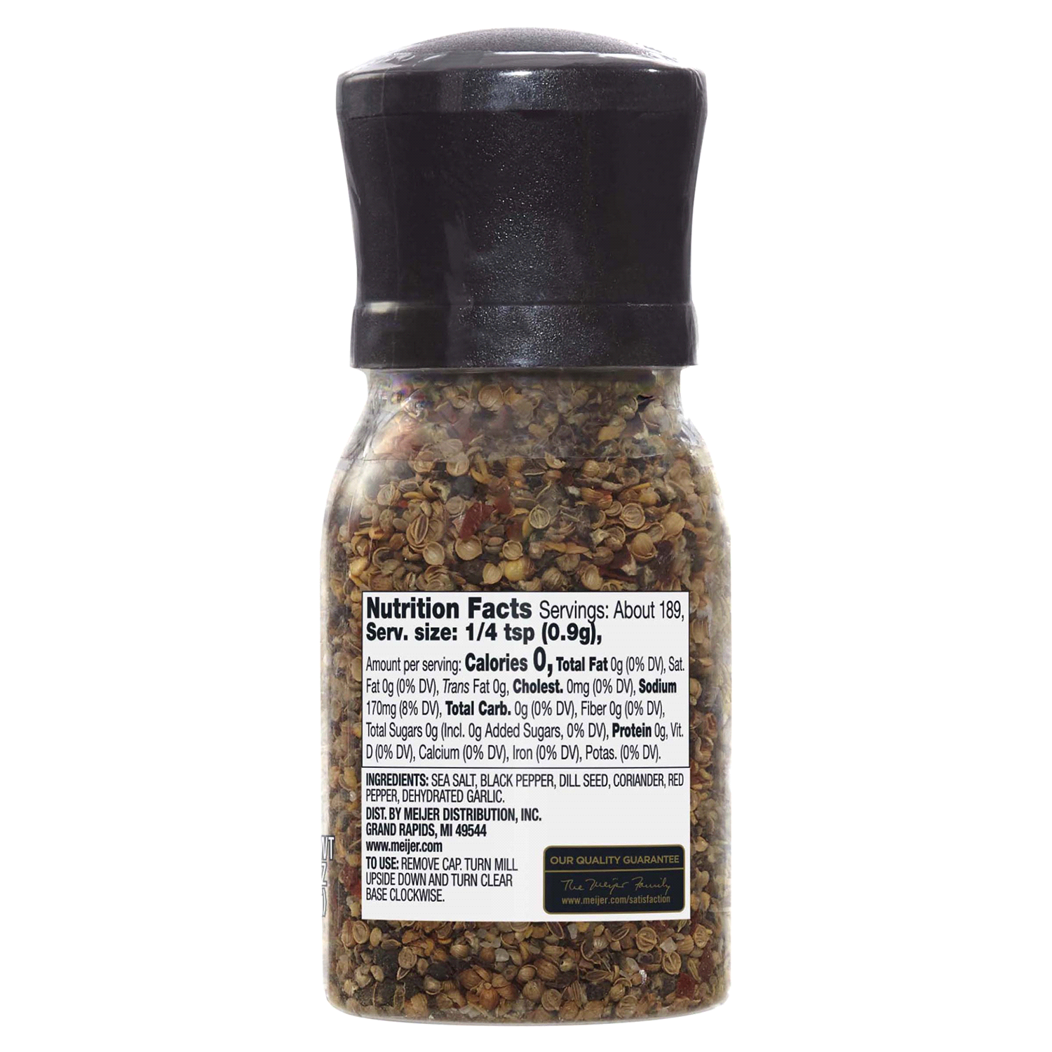 slide 3 of 3, FREDERIKS BY MEIJER Frederik's by Meijer Steak & Burger Seasoning, 6 oz